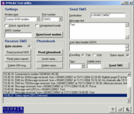 SMSLibX SMS ActiveX screenshot